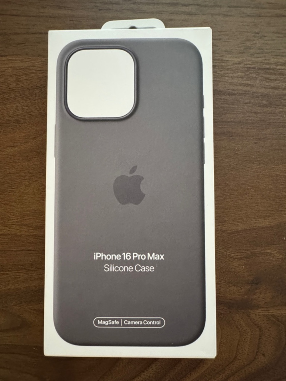 NIB Apple iPhone 16 Pro Max Silicone Case - Stone Gray